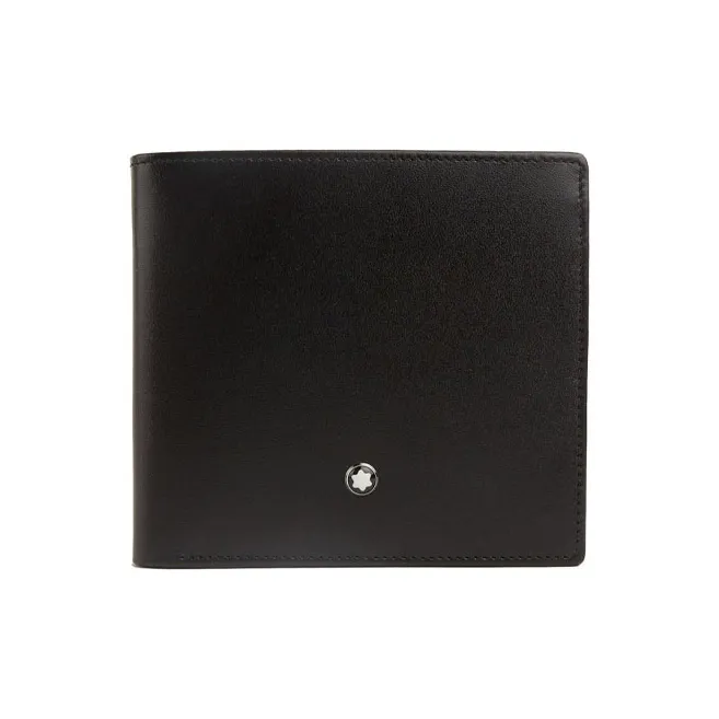 MONTBLANC Meisterstuck Cow Leather Wallet Men's Black-0
