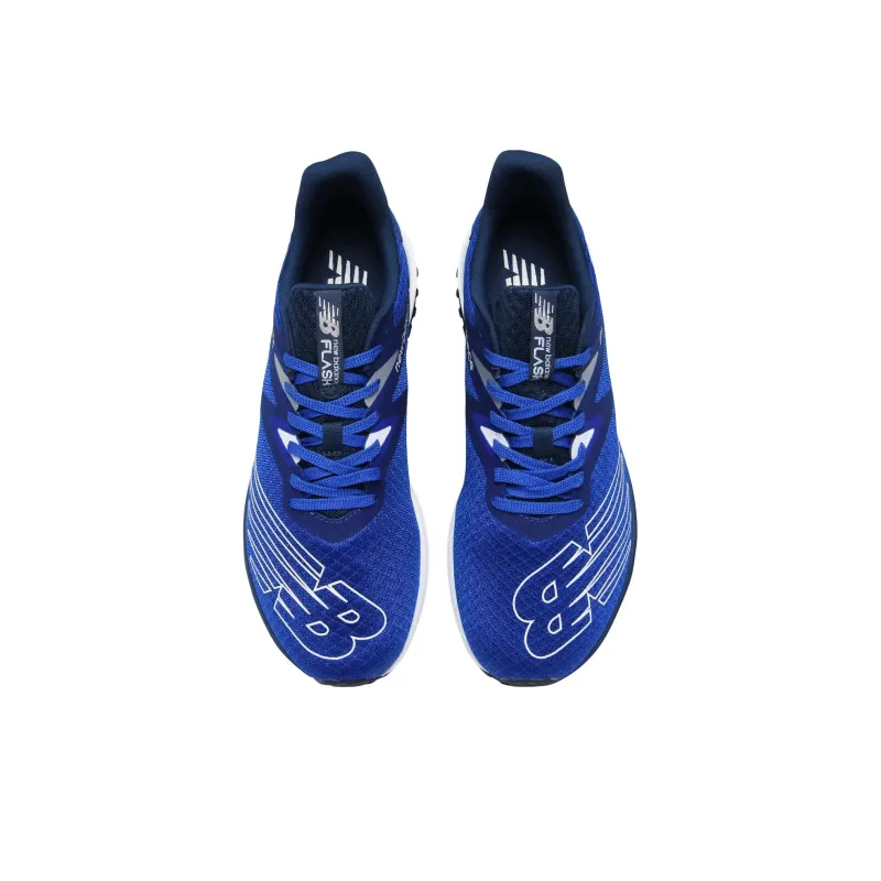 New Balance DynaSoft Flash V6 Cushioning, Wear Resistant Low Top Running Shoes Men's Blue White-2