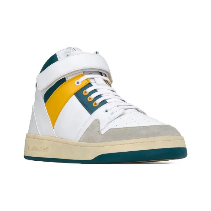 SAINT LAURENT Lax Mid Top Sneakers-2