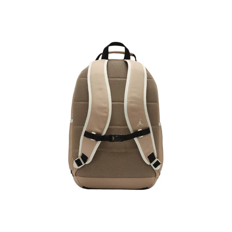 Jordan Polyester Backpack Unisex Medium Brown-4