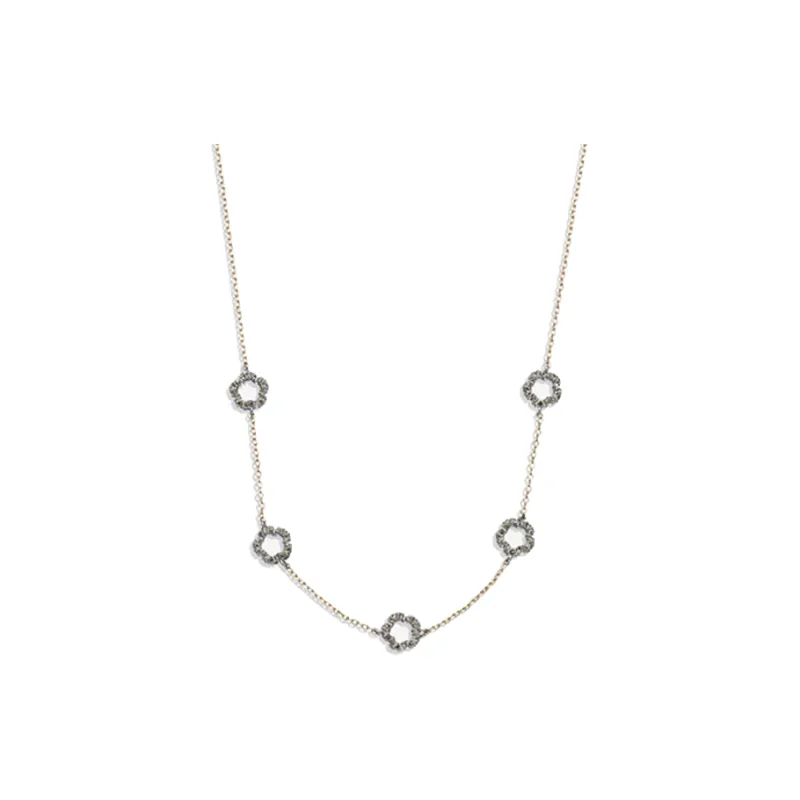 COACH Brass, Copper Necklaces Women's Silver-0