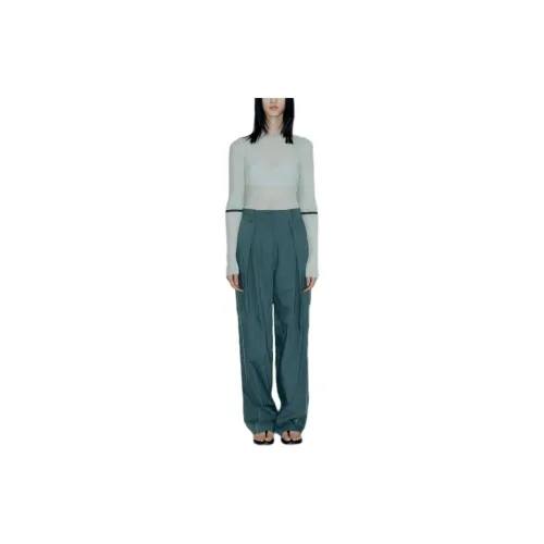 LOW CLASSIC Casual Pants Women's Turquoise