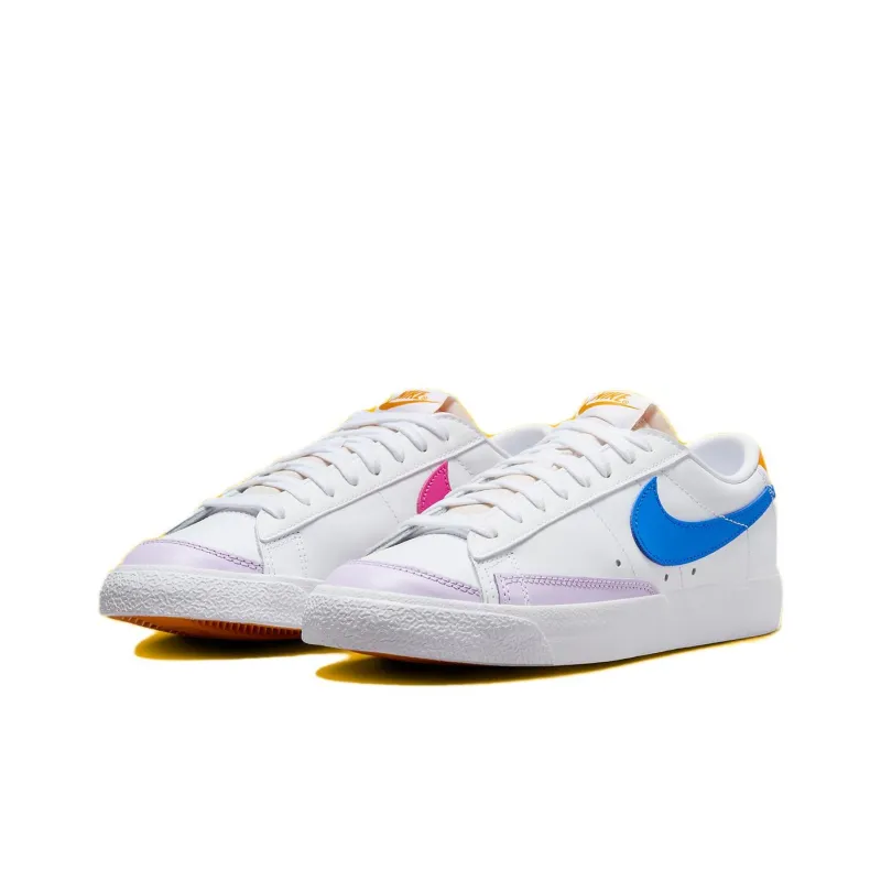 Nike Blazer Low '77 White Alchemy Pink Sundial Photo Blue Women's-2