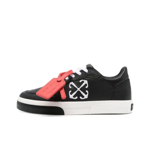 OFF-WHITE New Low Vulcanized Black White Women's