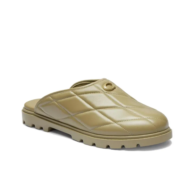 COACH Alyssa Wrap-toe Slippers Women's Green-1