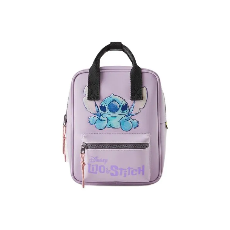 ZARA Disney/Disney Collaboration Thermoplastic Polyurethane Backpack Mini Kids' Purple-0
