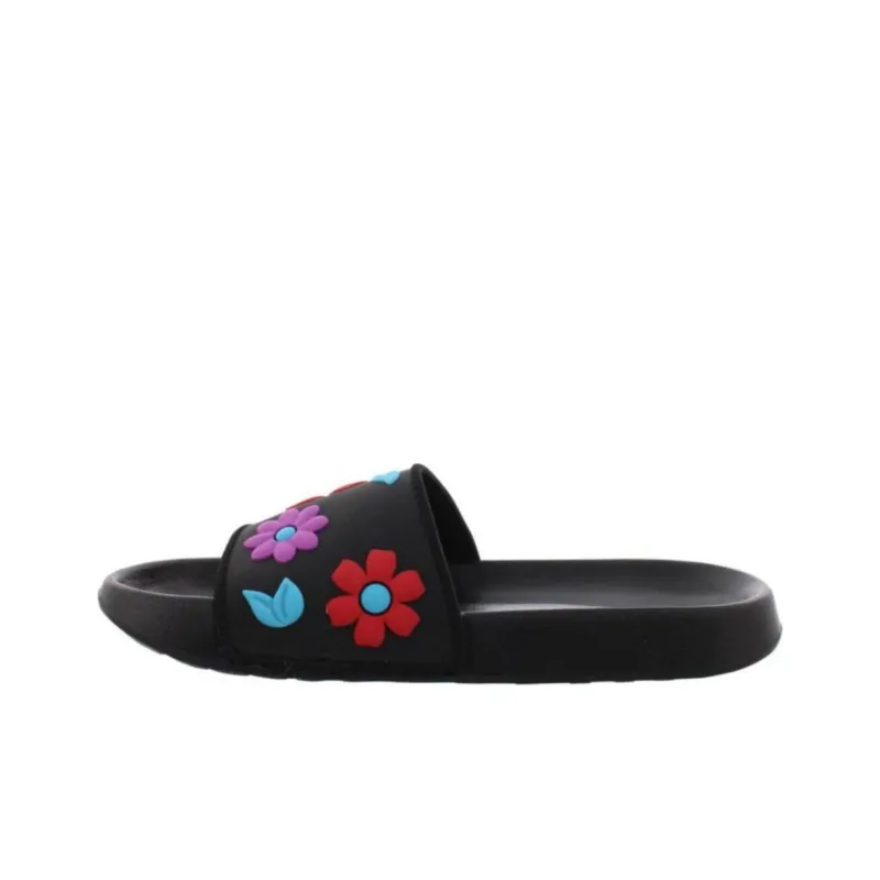 Skechers Sunny Slides Blossom Vibes Slide Slippers Women's Black-0