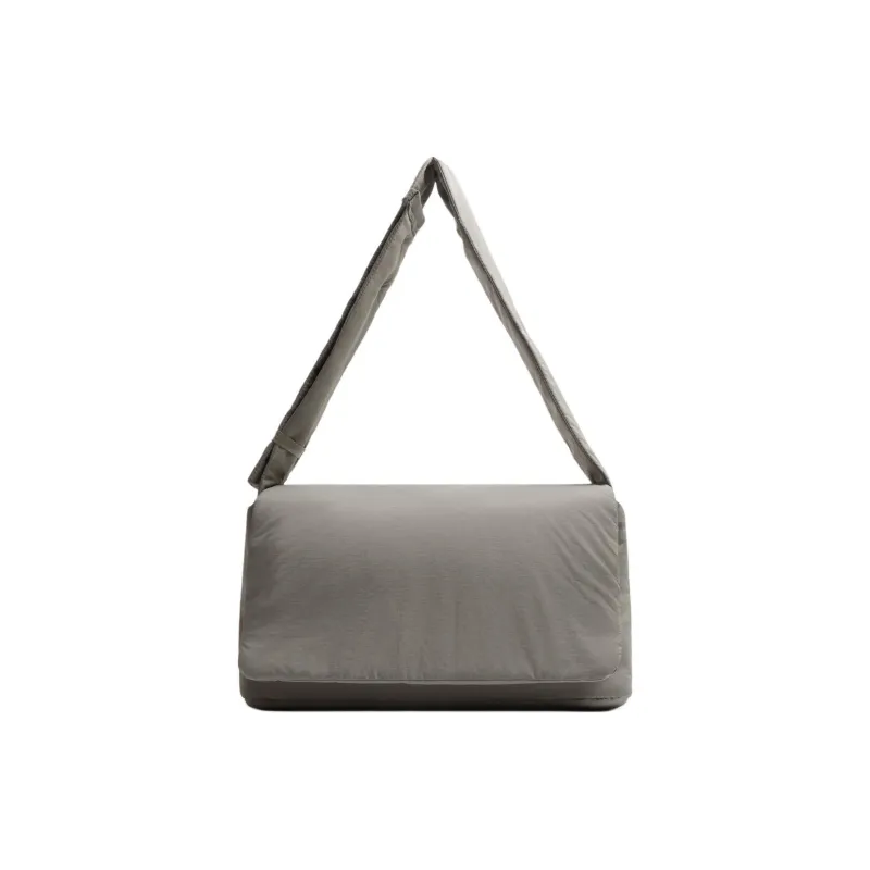 ZARA Nylon Shoulder Bag Crossbody Bag Extra Large Men's Gray-1