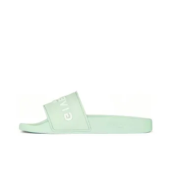 Givenchy Rubber Sole Odor Resistant Slide Slippers Women's Celadon Green