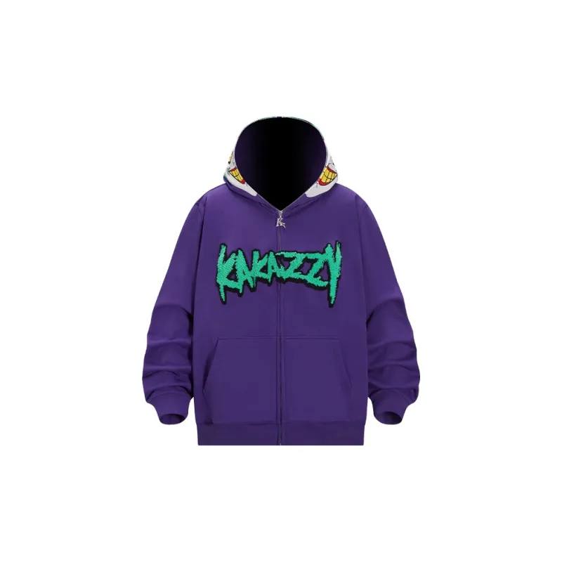 KAKAZZY Sweatshirts Unisex Purple-3