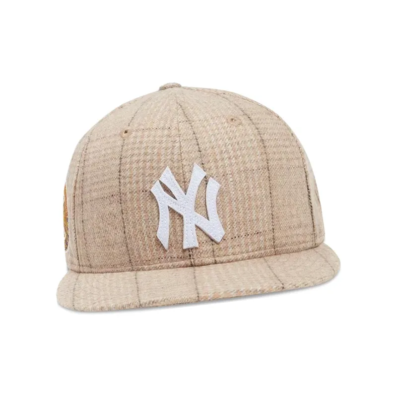 KITH X New Era For New York Yankees Plaid Fitted Hat-1