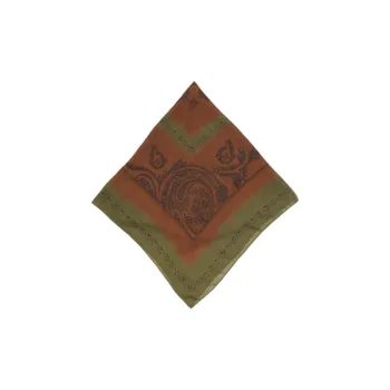 Acne Studios Paisley bandana print Wool Scarf