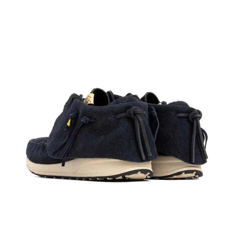 Visvim FBT Mid-Top Casual Shoes Men's Black Blue-2