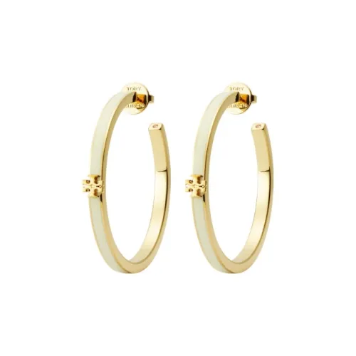 TORY BURCH Logo Plaque Earrings