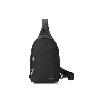 MEXICAN Fabric Sling Bag Regular Men's Black