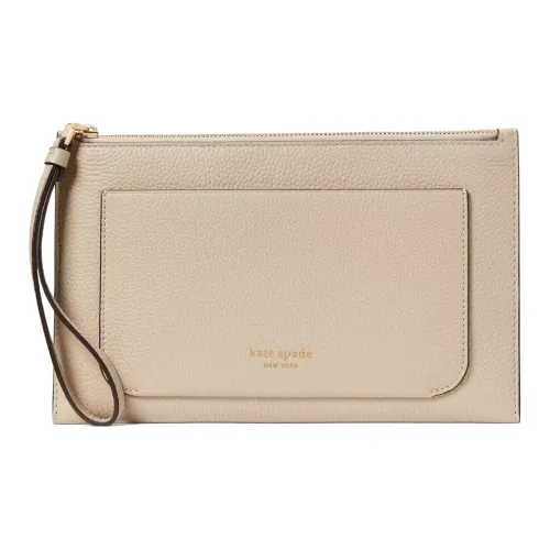 Kate Spade Litchi Grain Leather Wallet Women's Pottery