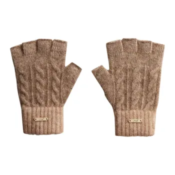 KITH KITHmas Cable Knit Fingerless Gloves