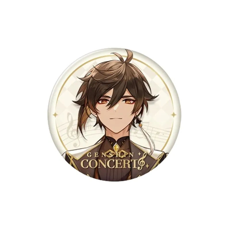 GenShin Xiao Zhongli Tartaglia Abeyu Ganyu Diana Dust World Theme Collection Character Badges-1