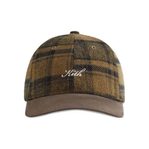 KITH Women's Blocked Plaid Cap 