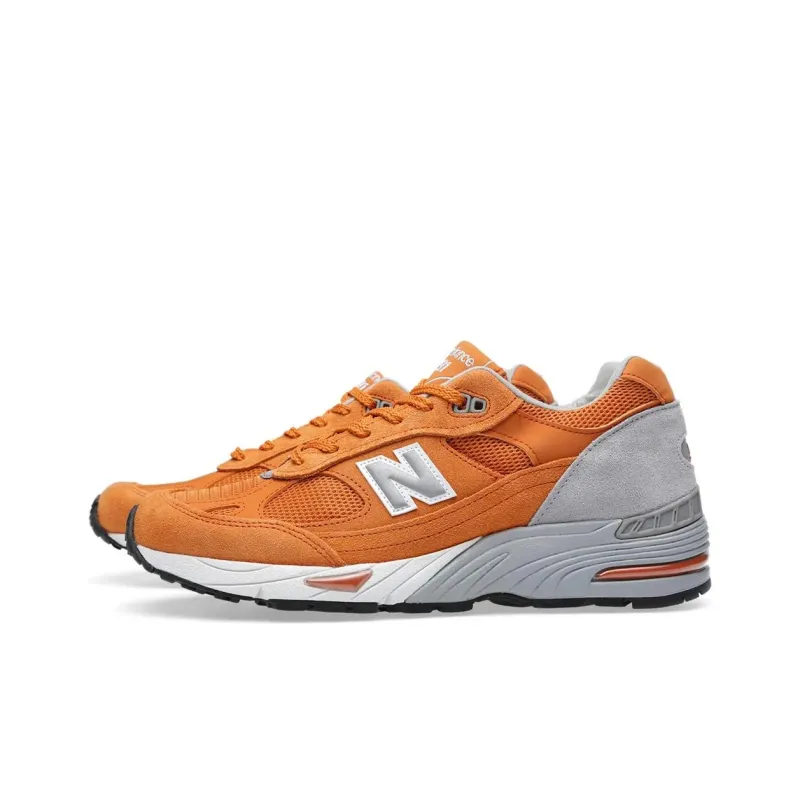 New Balance 991 Grey/Orange-2