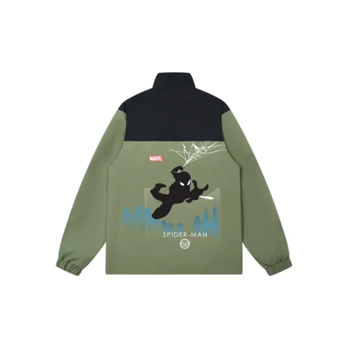 MARVEL Hero Collection Jackets Unisex Army Green