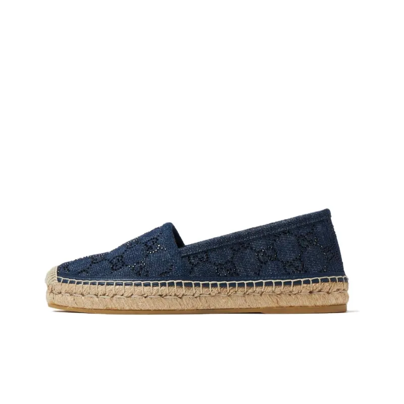 GUCCI Espadrilles Women's Dark Blue-0