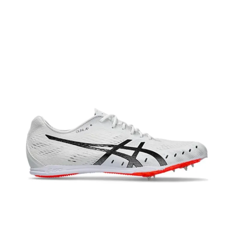 Asics Anti Slip Wear Resistant Low Top Running Shoes Unisex White-1