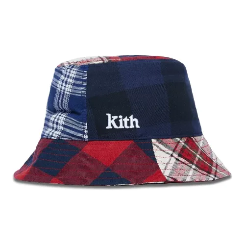 KITH Mixed Plaid Bucket Hat 