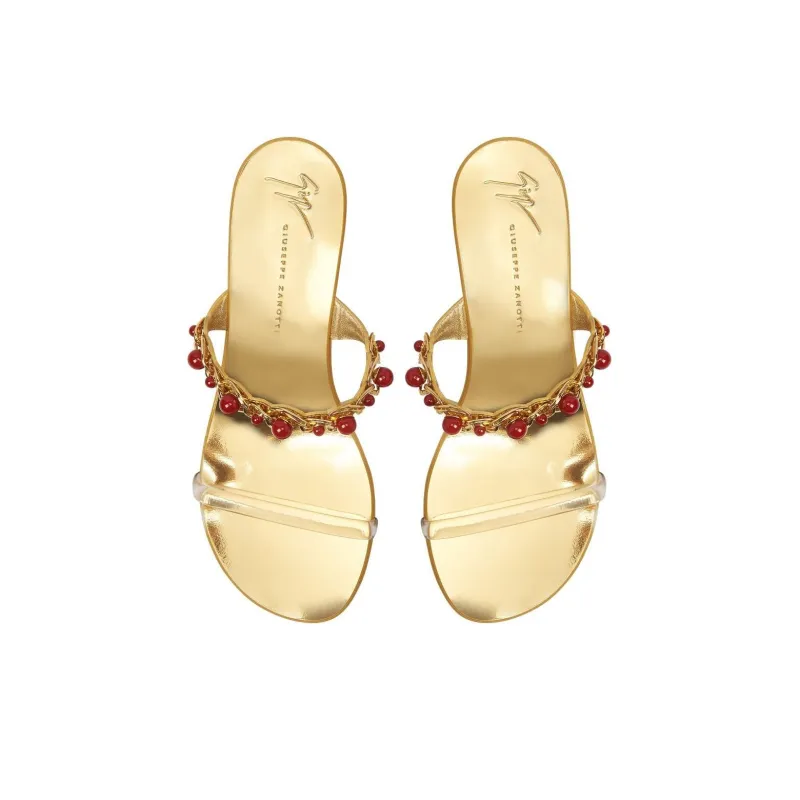 Giuseppe Zanotti Beaded Braided Sandals Women's-4