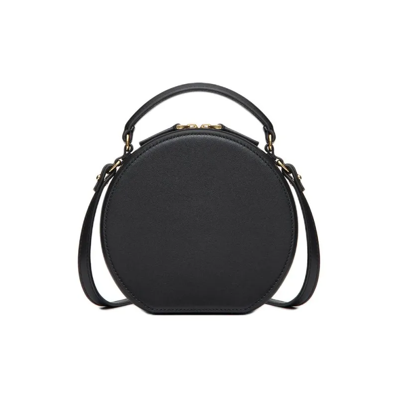 Valentino Vlogo Calfskin Handbag, Shoulder Bag, Crossbody Bag Mini Women's Black-3
