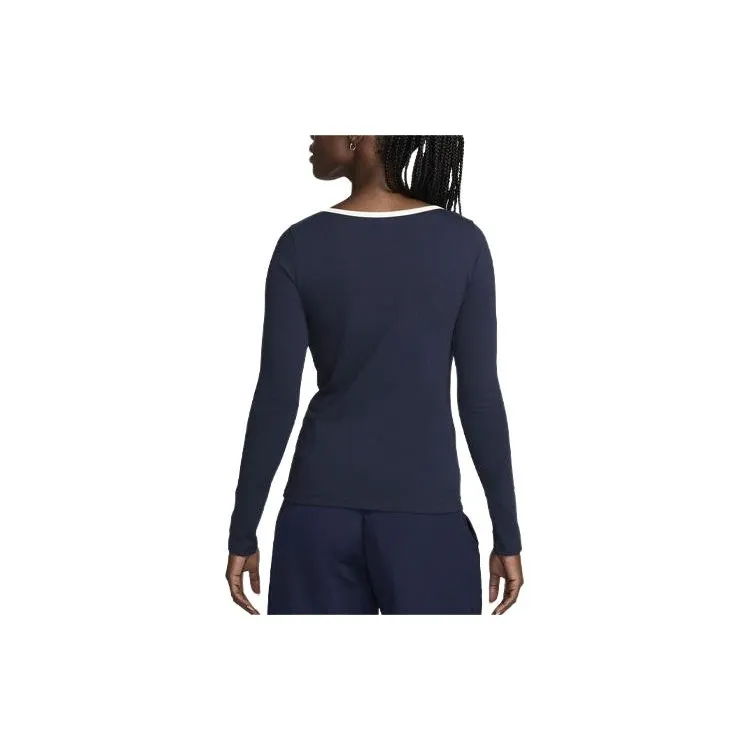 Nike Sportswear T-Shirt Women's Navy Blue-1