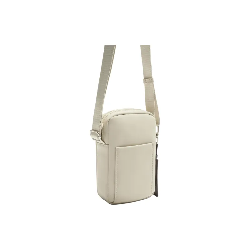 ZARA Polyurethane Shoulder Bag Crossbody Bag Mini Men's Pearl Gray-1