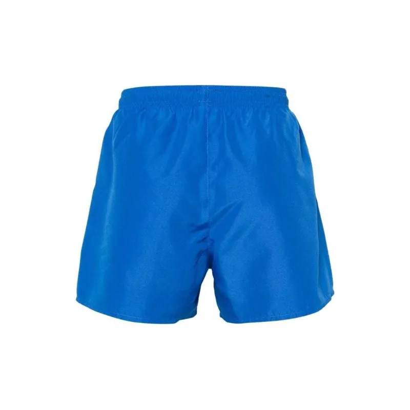 EMPORIO ARMANI Logo Embroidered Drawstring Swimming Shorts-1