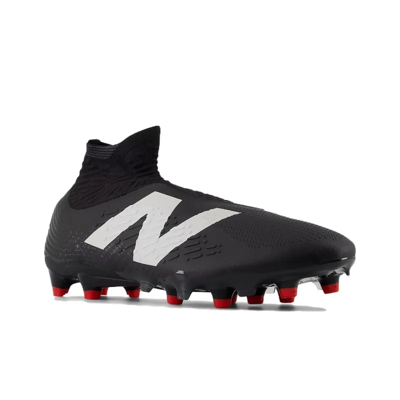 New Balance Tekela V4 FG Firm Ground Cushioning, Wear Resistant Soccer Shoes Unisex Black White-2
