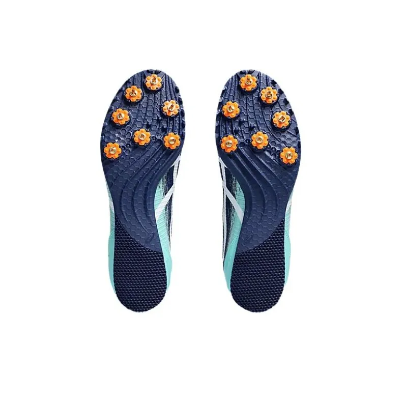 Asics Heatflat FR Anti Slip Wear Resistant Low Top Running Shoes Unisex Blue-3