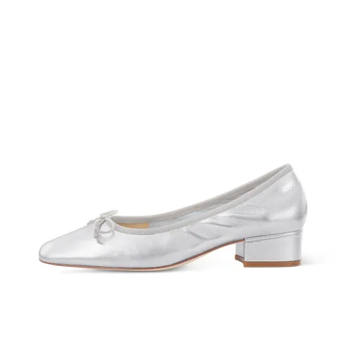7or9 Silver Thread Roll Women's Casual Shoes 3.5cm Women's Silver