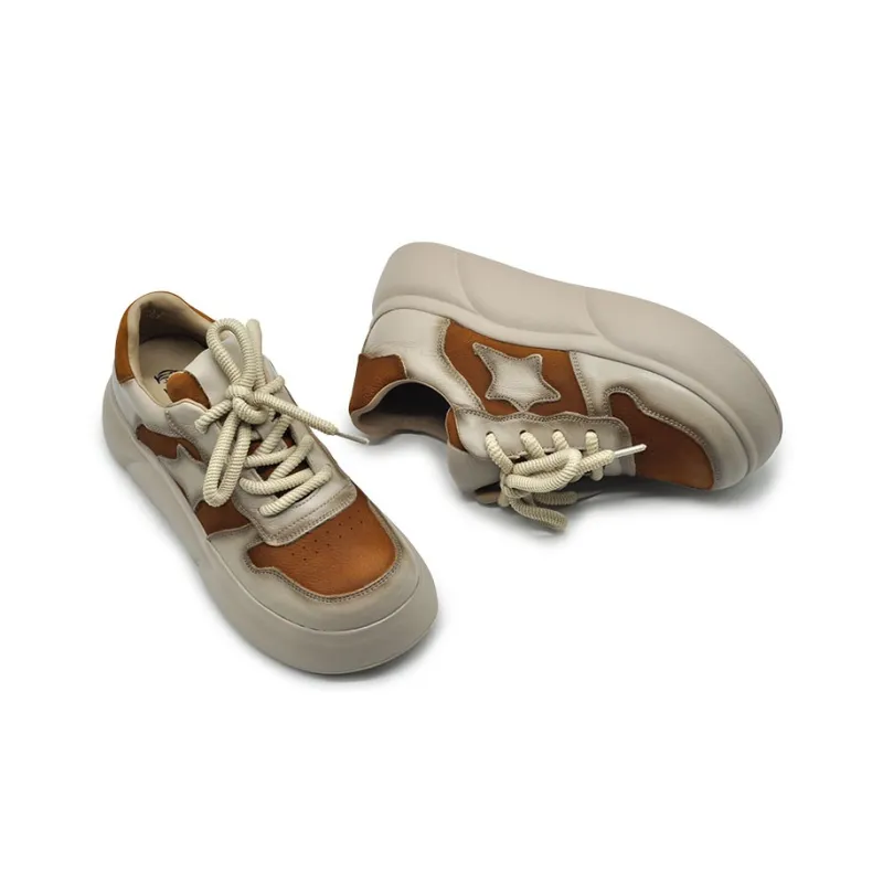 ARTMU Platform Shoes Low-Top Casual Shoes Women's-3