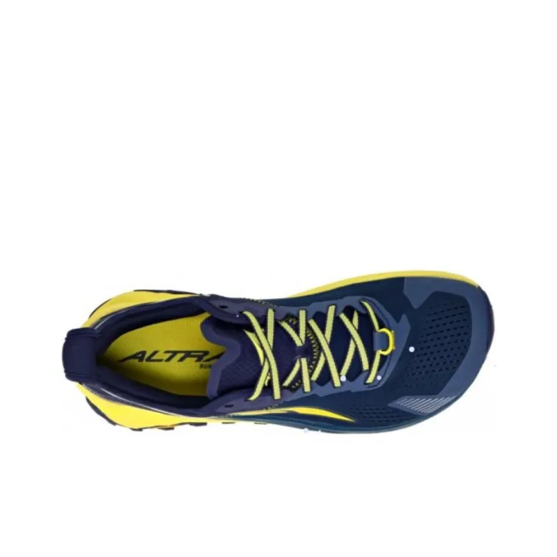 Altra Olympus 5 Cushioning Wear Resistant Low Top Running Shoes Men's Black Yellow-2