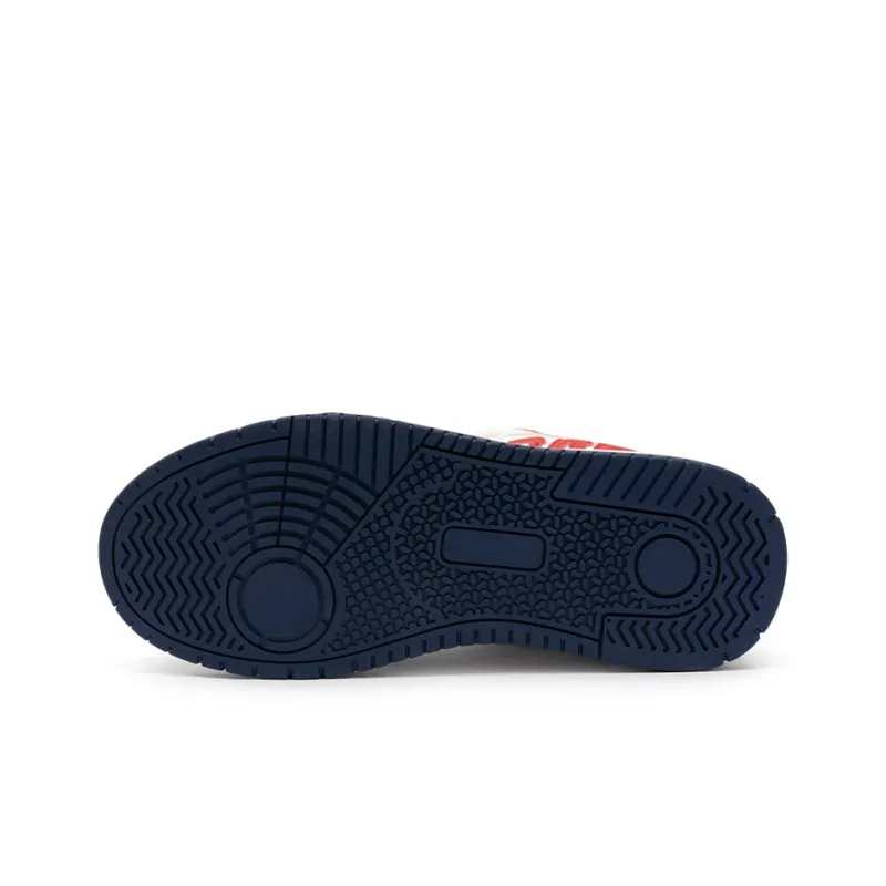 Seattle Palm Anti Slip Wear Resistant Low Top Skateboard Shoes Unisex White Blue Red-7