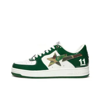 A BATHING APE Bape Sta Taipei 15 Anniversary 'White Green' Women's