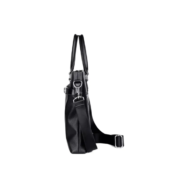 GATOER Abrasion Resistant Material Handbag Regular Men's Black-2