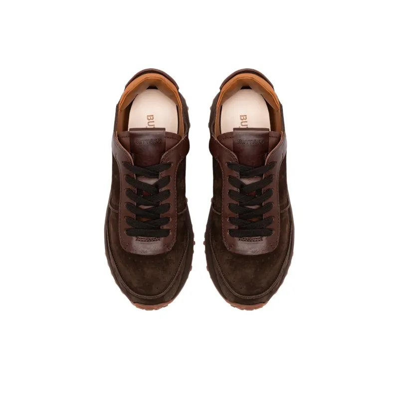 BUTTERO Futura Suede Sneakers-2