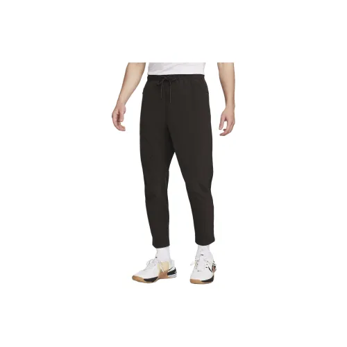 Nike Casual Pants Men Velour Brown