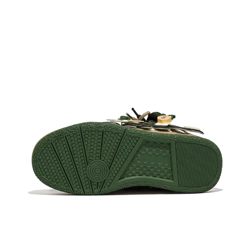 A&M Doll Collection Puffy Shoes Slip Resistant, Abrasion Resistant, Breathable Low Top Skateboard Shoes Unisex-4