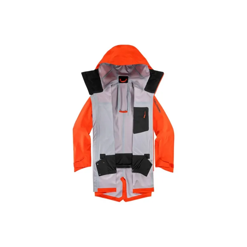 SALOMON STANCE 3L LONG Jackets Coats Men's Orange-1