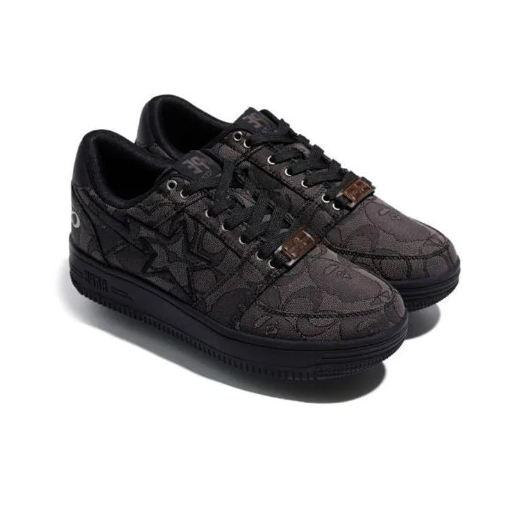 A BATHING APE X Coach Bape Sta 'Black'-3
