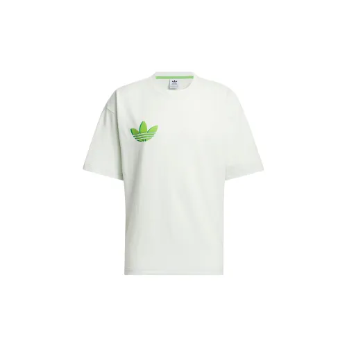 Adidas Originals HOOP YORK T-Shirts Unisex Light Green