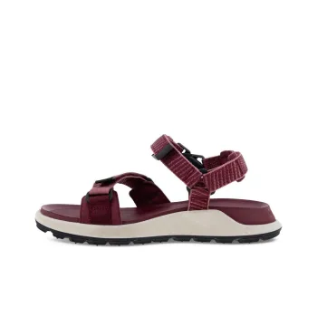 Ecco EXOWRAP W Beach Sandals Women's Burgundy