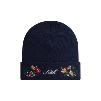 KITH Floral Script Beanie