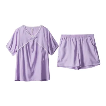 Dorame Pajama Set Women's Purple